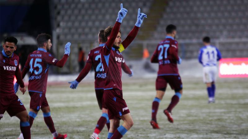 Trabzonspor kupada yarı finalde