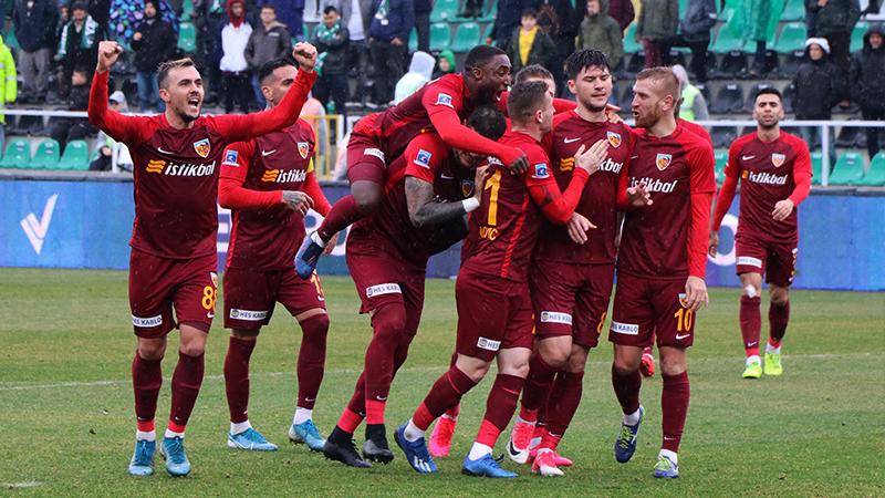 Kayserispor ligde 7 maç sonra galip