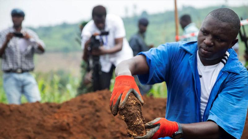 Burundi'de 6 toplu mezarda 6 binden fazla ceset bulundu