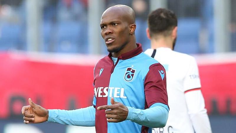 Trabzonspor'a Nwakaeme'den kötü haber