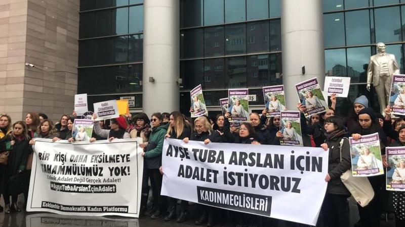 Ayşe Tuba Arslan cinayeti davasında karar çıkmadı 