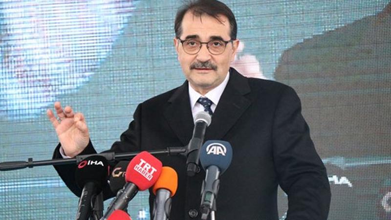 Bakan Dönmez: Karadeniz gazını karaya ulaştırmak için deniz altında yapılan boru hattı yüzde 97 tamamlandı