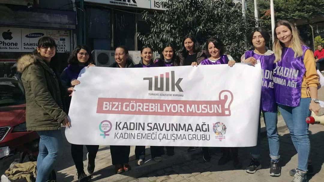 Kadın Savunma Ağı TÜİK'e seslendi: Kadın işsizliği ve güvensizliğini bir de bizden dinleyin