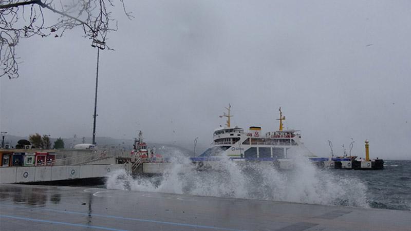 Bazı İDO ve İstanbul Şehir Hatları seferleri iptal edildi