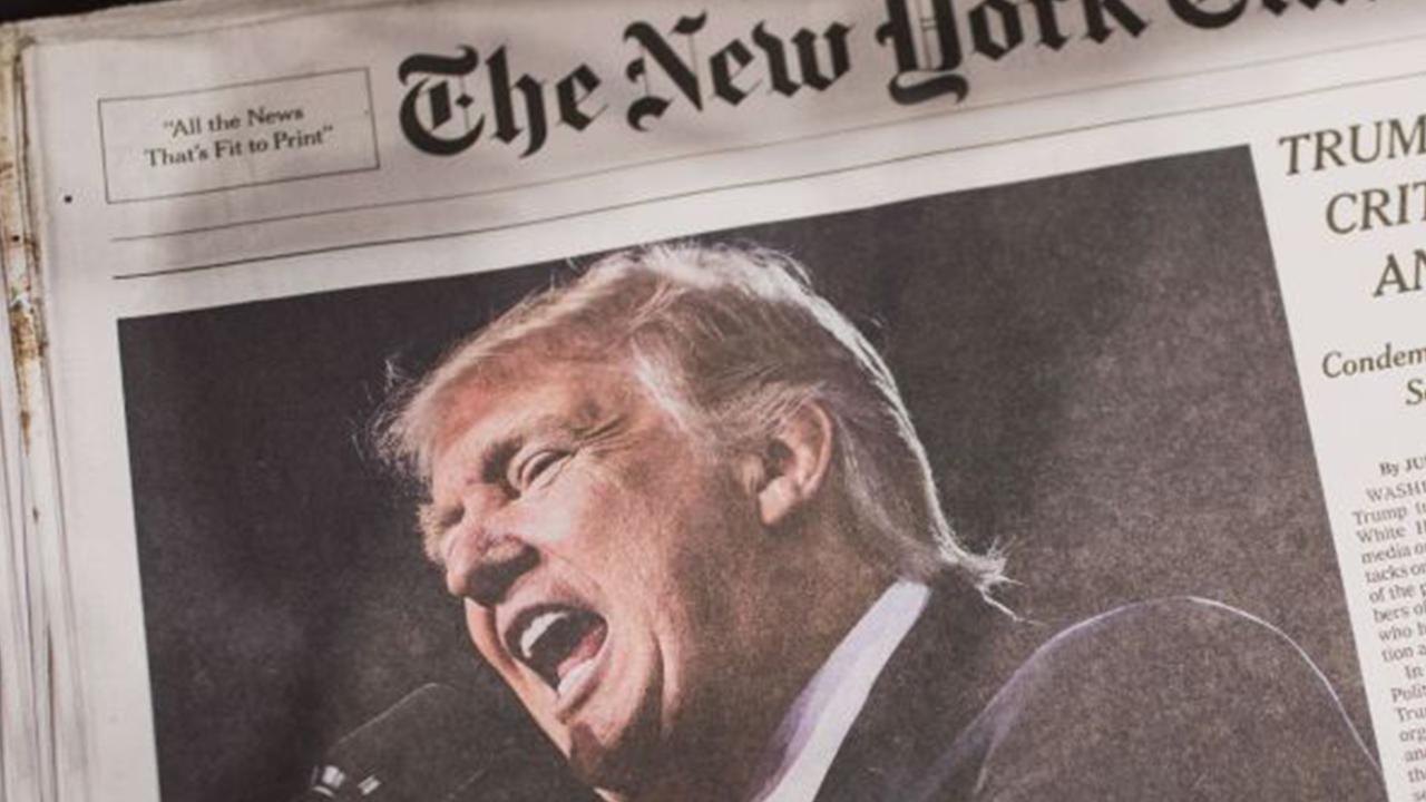 ABD Başkanı Donald Trump, New York Times gazetesine dava açtı