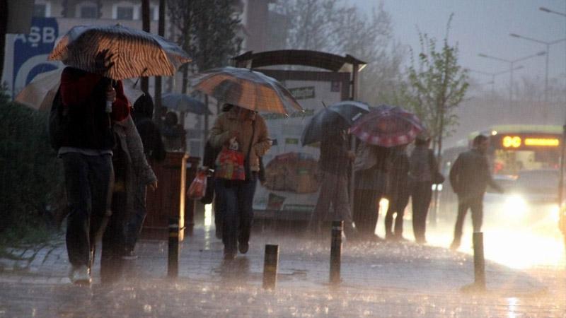 Meteoroloji'den kuvvetli yağmur uyarısı