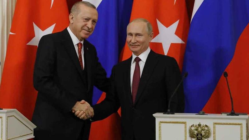 Erdoğan ve Putin arasında Dağlık Karabağ görüşmesi