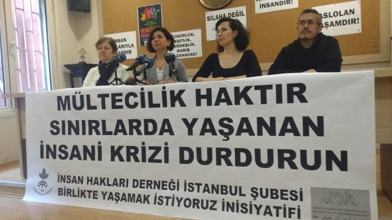 İHD ve Birlikte Yaşamak İstiyoruz İnisiyatifi: İktidar sınırda yaşanan felaketin üstünü örtüyor