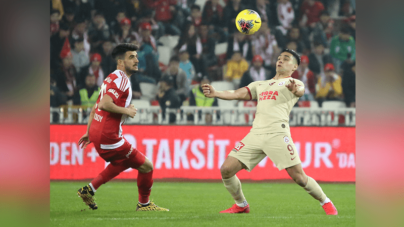 Galatasaray'ın 8 maçlık galibiyet serisi Sivas'ta bozuldu