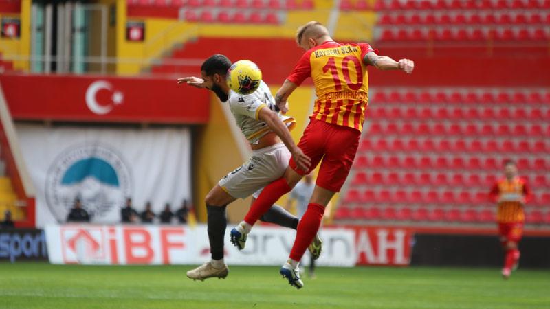 Kayserispor evinde nefes aldı