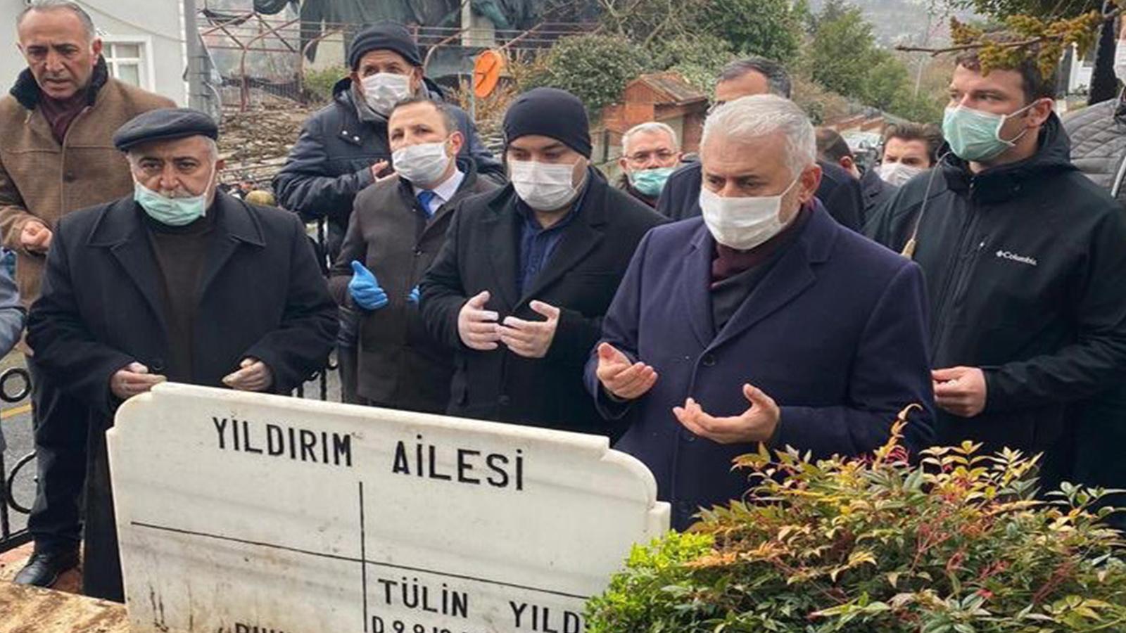 Binali Yıldırım’ın kayınvalidesi Havva Yıldırım toprağa verildi