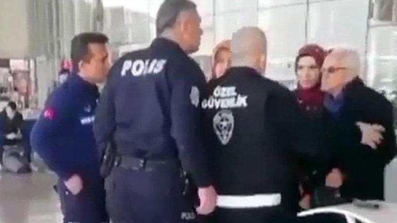 Polis "Kes otur yerine" dediği vatandaştan özür diledi