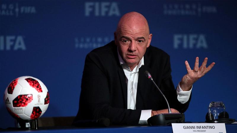 FIFA Başkanı Infantino’dan Dünya Kupası süresince bir aylık ateşkes çağrısı 