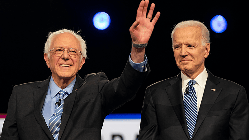 ABD'de başkanlık yarışından çekilen Sanders, Biden’ı desteklediğini açıkladı 