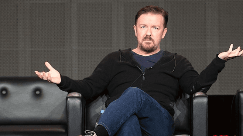 Ricky Gervais, karantinada 'ağlayan' ünlüleri pas geçmedi: Havuzlu villada karantinadan şikâyeti kesin!