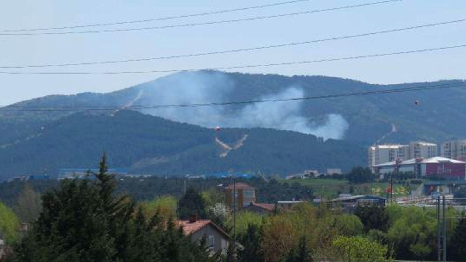 Kartal Aydos’ta orman yangını kontrol altına alındı