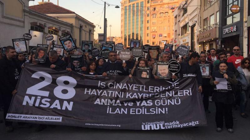 Adalet Arayan İşçi Aileleri: 28 Nisan iş cinayetlerinde hayatını kaybedenleri anma günü ilan edilsin