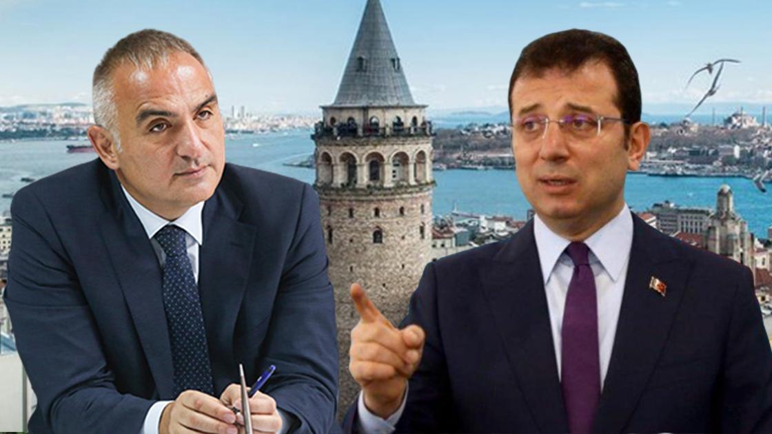 İmamoğlu'ndan Kültür ve Turizm Bakanı Ersoy'a Galata Kulesi mektubu: Tahliye kararı İstanbul’a büyük zarar verecek