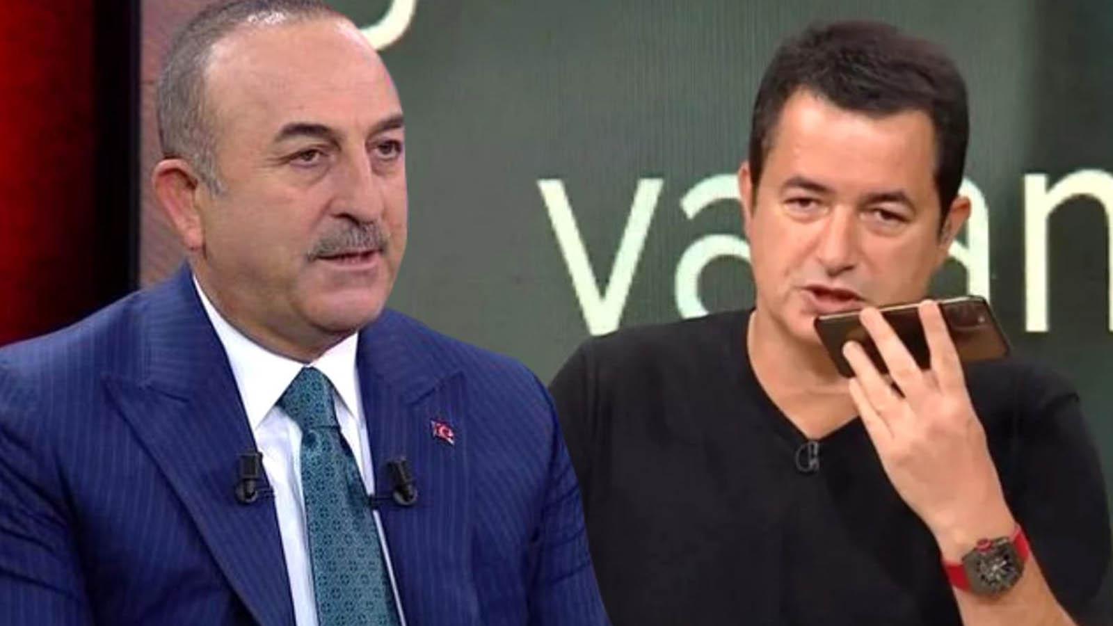 Dışişleri Bakanı Çavuşoğlu'ndan Acun Ilıcalı'ya teşekkür