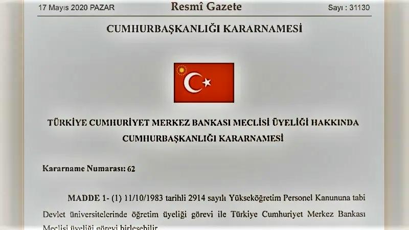 Uğur Gürses, 'özel kararname'yle yapılan Merkez Bankası atamasını yazdı: En başta Hobikoğlu'na haksızlık