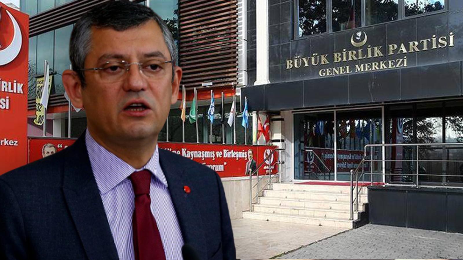 Büyük Birlik Partisi'nden CHP'li Özgür Özel'e: Hokkabazlık, kelimelerle demokratik tavır ve kahramanlık haline getirilemez