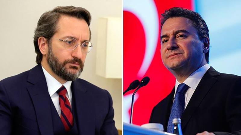 Fahrettin Altun'dan Babacan'a: Hangi gelişmiş demokraside; darbe yapanlar, terör ve şiddete bulaşanlar düşünce suçlusu olarak kabul edilir?