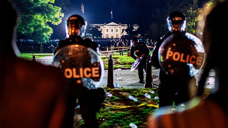 ABD'nin başkenti Washington DC'de 2 günlük sokağa çıkma yasağı ilan edildi