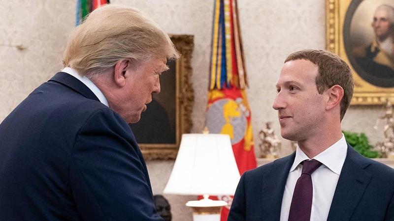 Zuckerberg: Trump'ın Facebook ve Instagram hesabı süresiz olarak askıda kalacak 