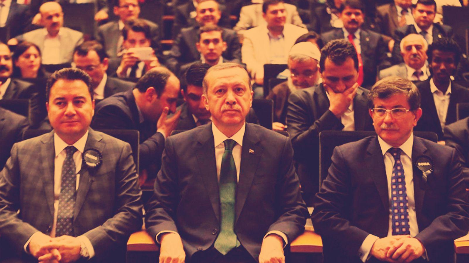 Ali Babacan - Erdoğan - Ahmet Davutoğlu