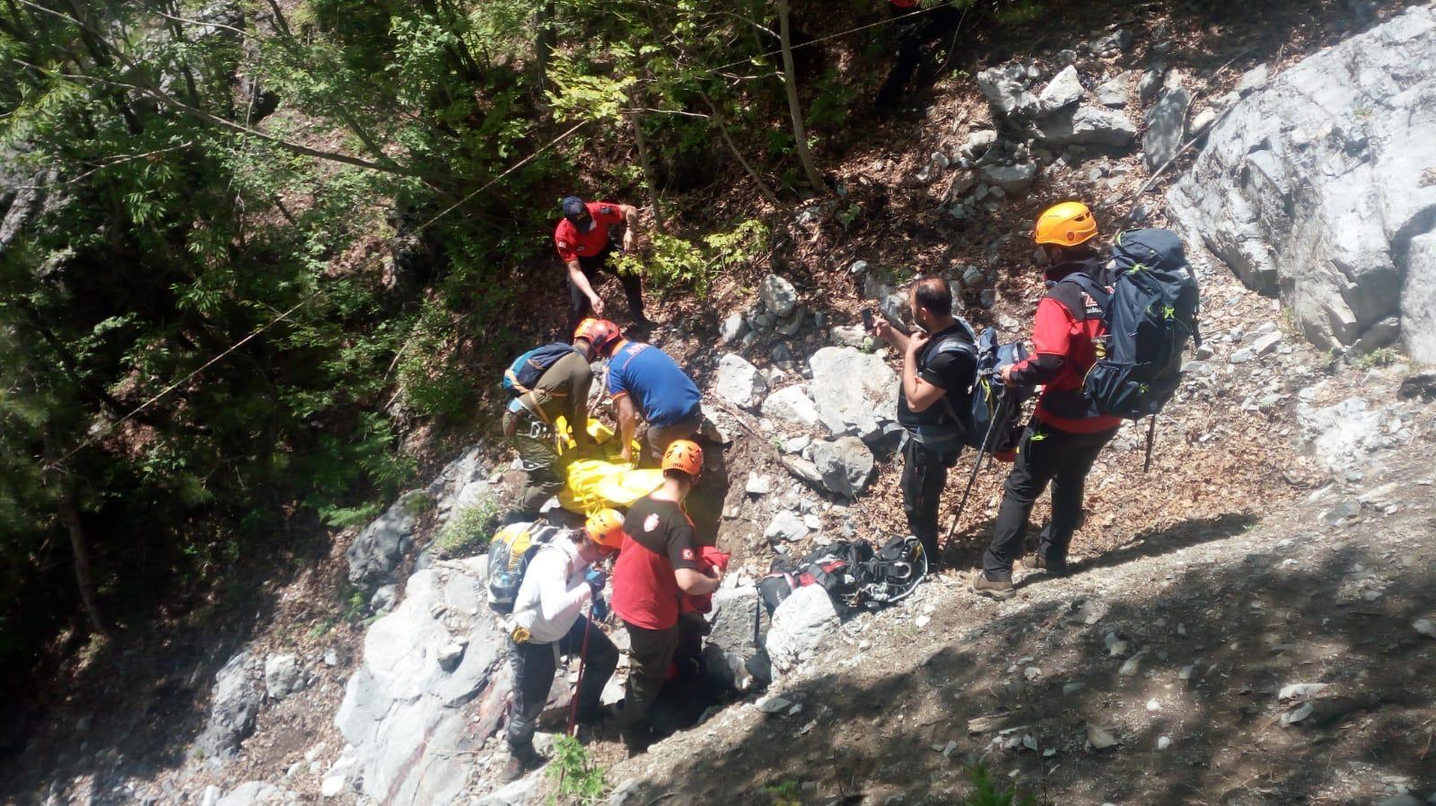 Kahramanmaraş'ta kaybolan dağcının cesedi bulundu