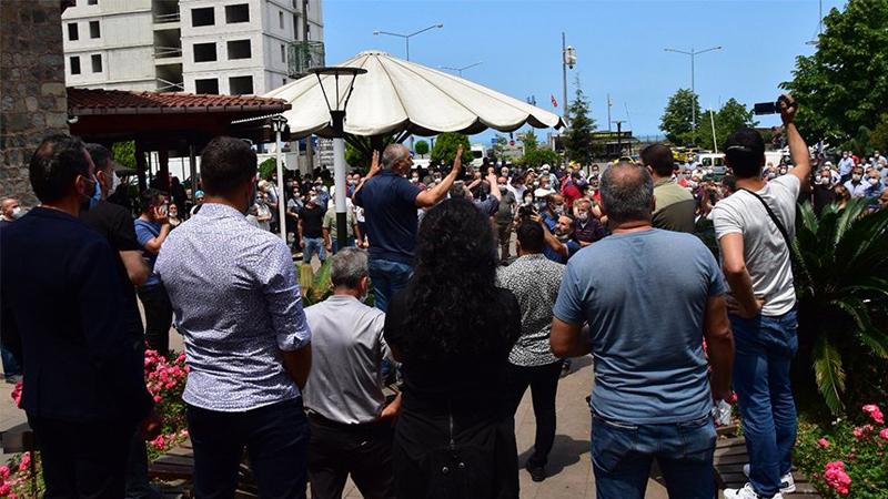 Rize'de kayyım iddiası halkı sokağa döktü