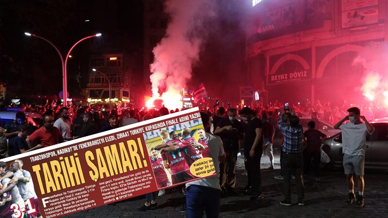 Trabzon medyası zafer sarhoşu: Tarihi şamar!