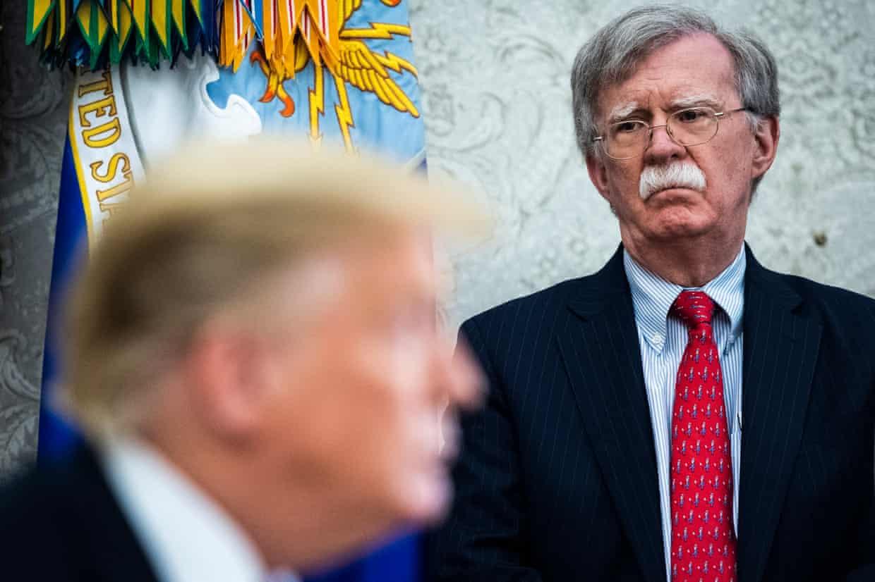 Trump hükûmeti, eski Ulusal Güvenlik Danışmanı Bolton'un kitabının yayımlanmasını önlemek için davacı oldu