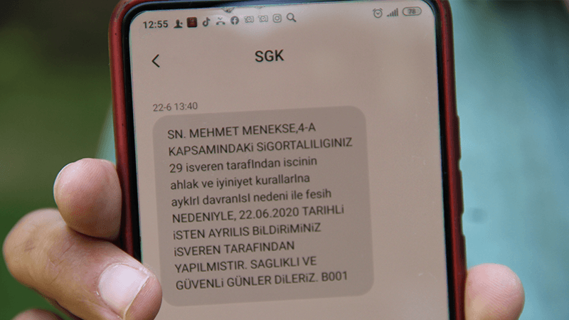 Koronavirüs testi için hastaneye giden işçiler: Haberimiz olmadan çıkışımızı vermişler