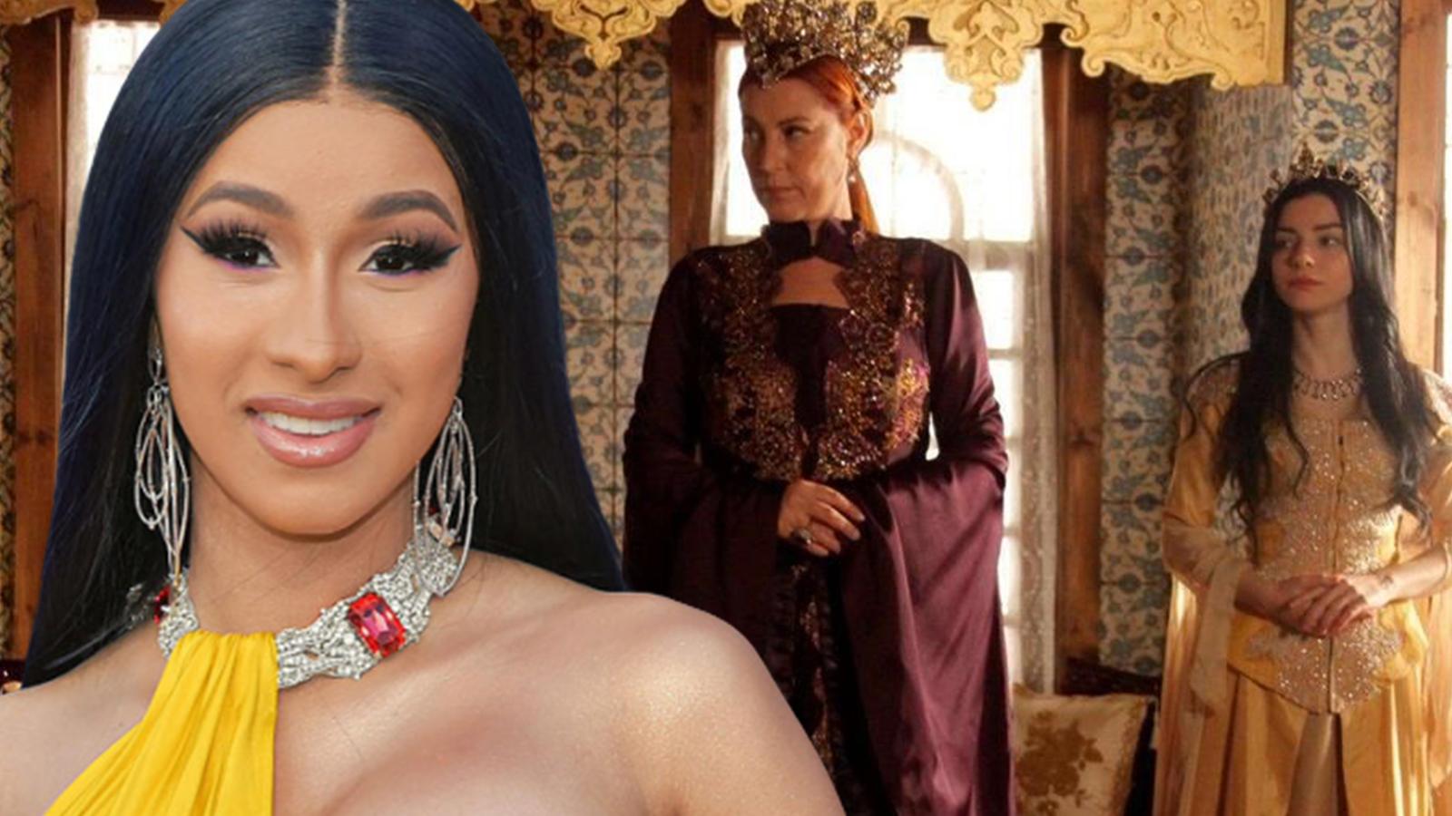 Cardi B'den Muhteşem Yüzyıl yorumu: Nurbanu'dan nefret ediyorum, Hürrem takımındayım