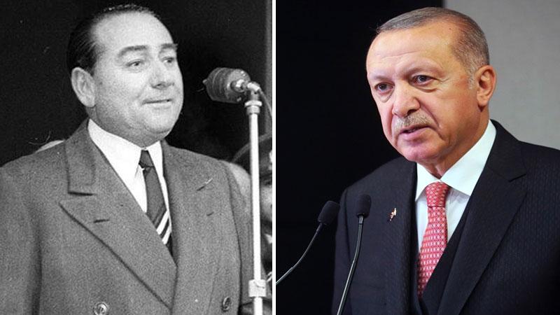 Adnan Menderes - Erdoğan (soldan sağa)