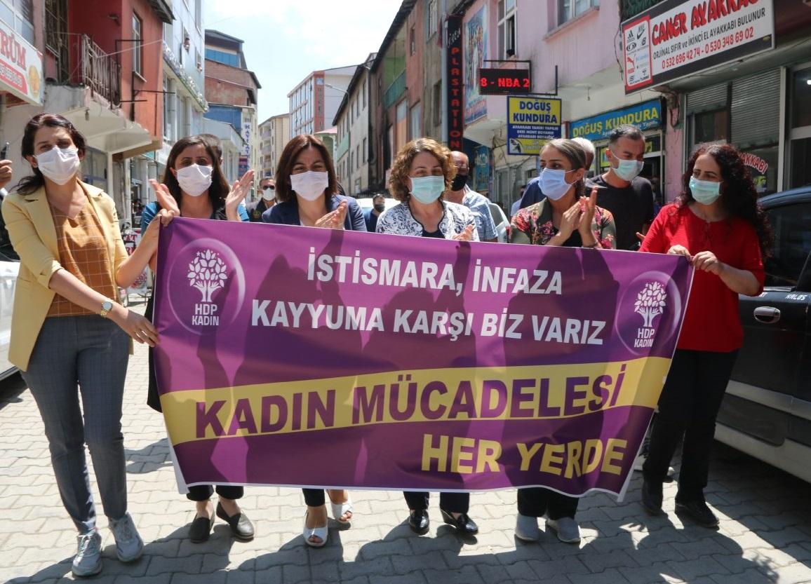 "Kimse HDP'nin kadın mücadelesinden şüphe etmesin, mücadeleyi yanımızdakine karşı da yürüteceğiz"