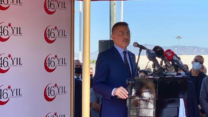 Fuat Oktay: Kıbrıs Türk halkına milli, ahdi ve tarihi bağlarla gönülden bağlıyız