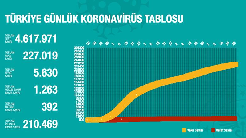 Türkiye'de Koronavirüs | 17 kişi hayatını kaybetti, 919 yeni tanı kondu