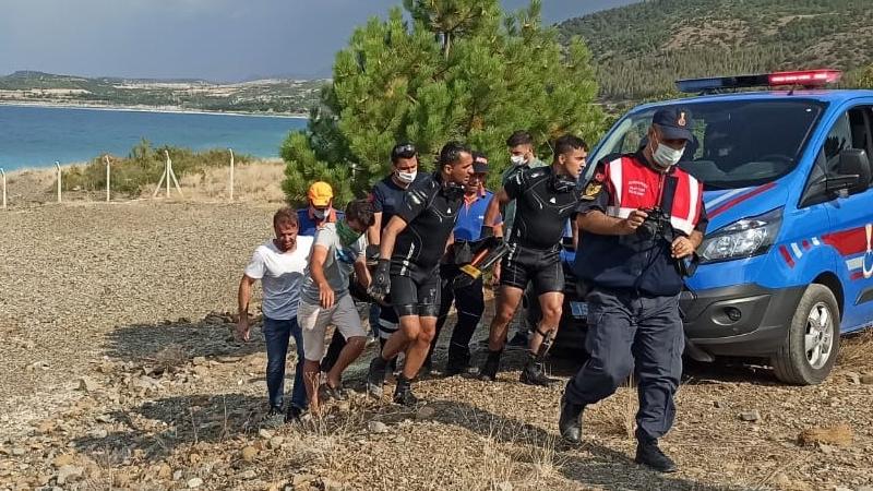 Salda Gölü'ne giren 13 yaşındaki çocuk boğuldu