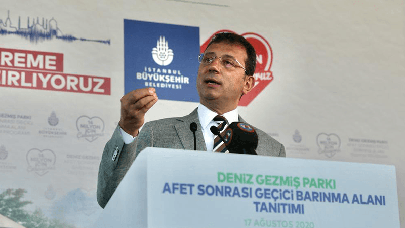 İmamoğlu: Deprem için kul köle oluruz ama Kanal İstanbul için karşınızda dimdik dururuz