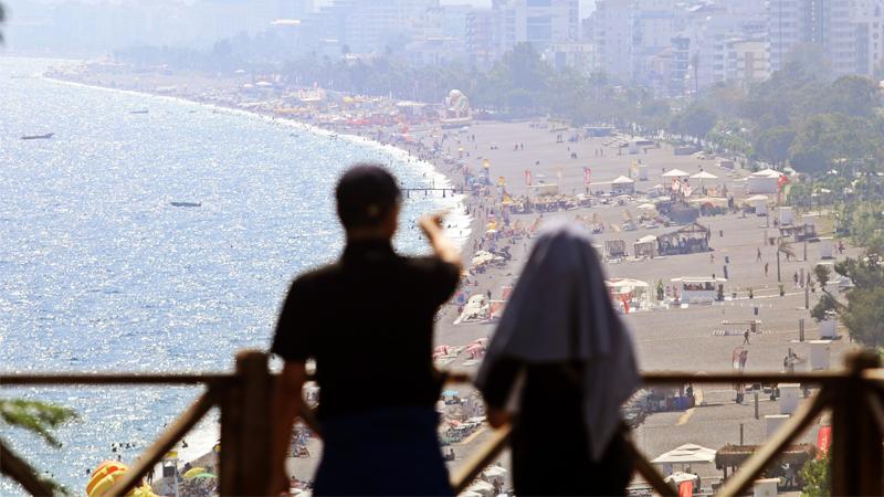 Antalya'da termometreler 45 dereceyi gördü