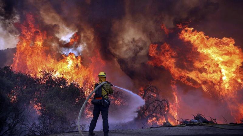 California'daki yangınlar nedeniyle 5 bölgede acil durum ilan edildi