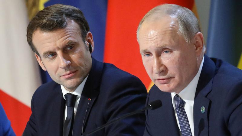 Putin ve Macron, Belarus krizinin 'barışçıl' şekilde çözülmesi üzerinde anlaştı