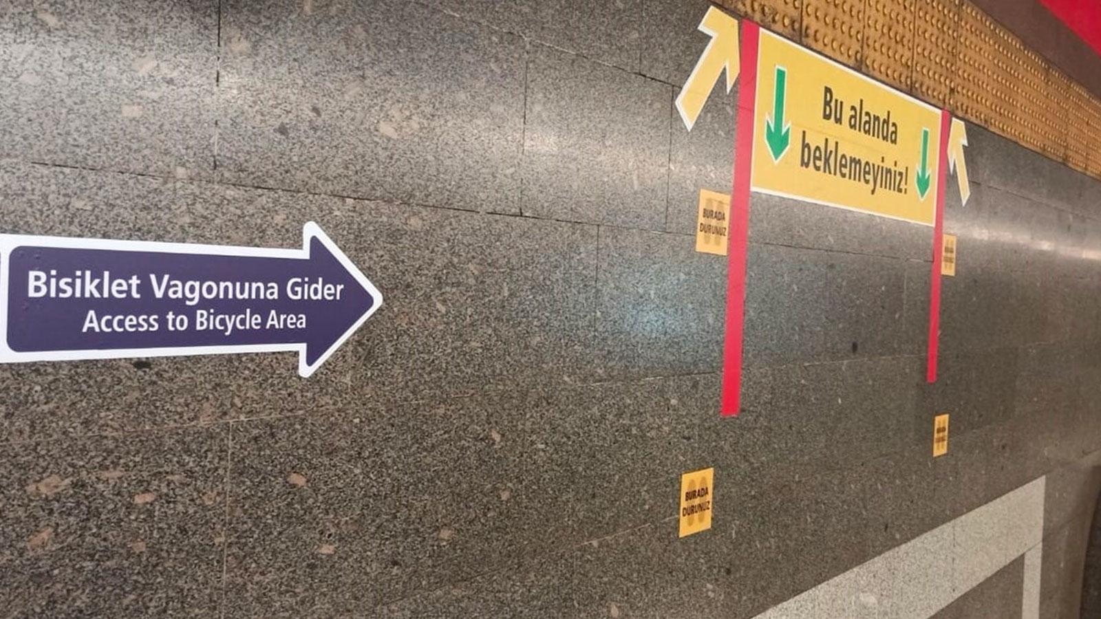 Yeni dönem yarın başlıyor: İstanbul'da metroda bisikletlilere özel vagon