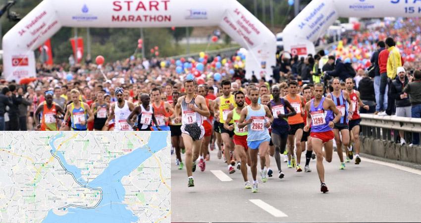 İstanbul Yarı Maratonu nedeniyle trafiğe kapatılacak yollar açıklandı