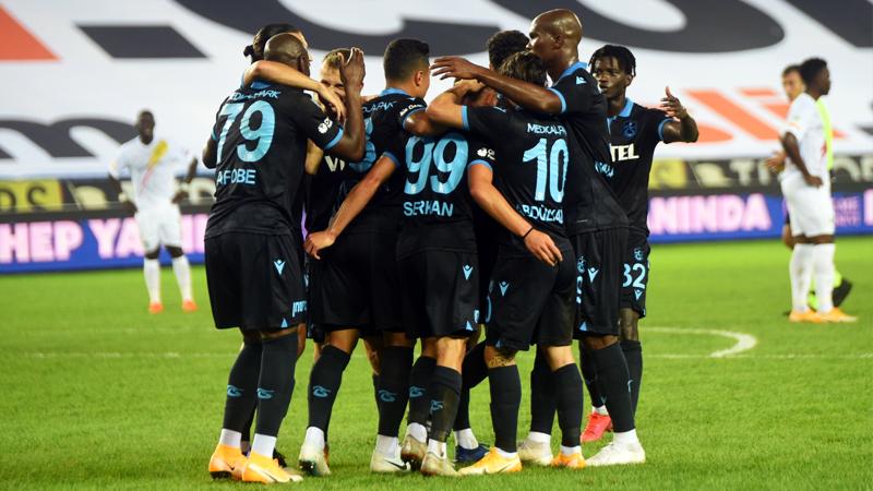 Trabzonspor, 3 puanı 3 golle aldı