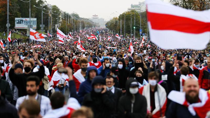 Belarus'ta Lukaşenko karşıtı protestolar sürüyor