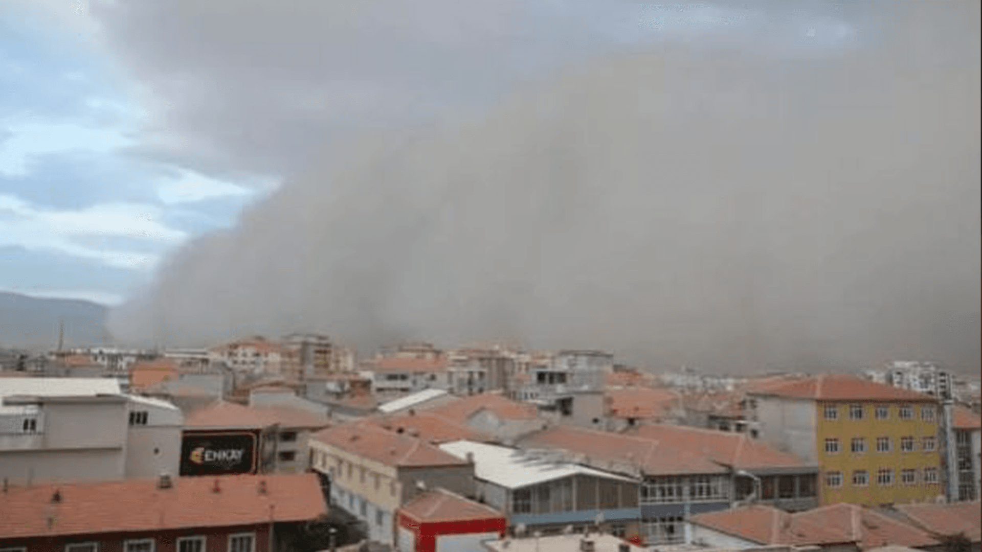 Meteoroloji'den kum fırtınası uyarısı