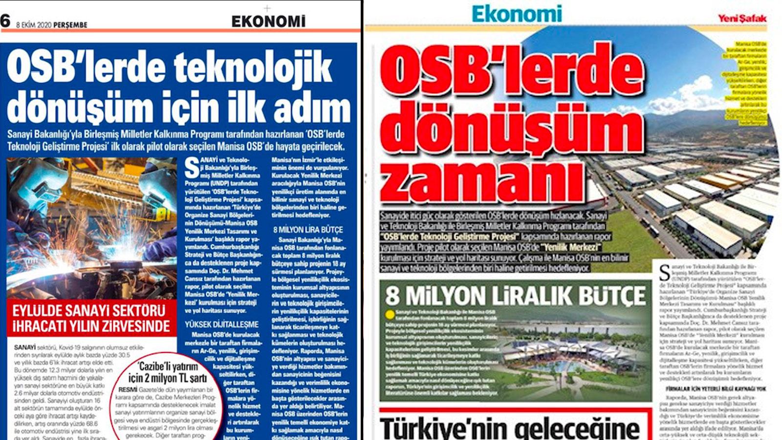 Medya Ombudsmanı Bildirici’den Akşam ve Yeni Şafak okurlarına uyarı: “OSB’lerde teknolojik dönüşüm için ilk adım” metni haber değil PR